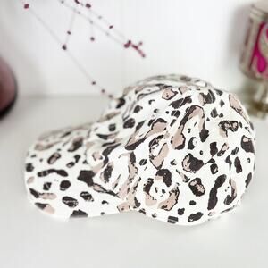 Aerie Leopard Camo Print Baseball Hat